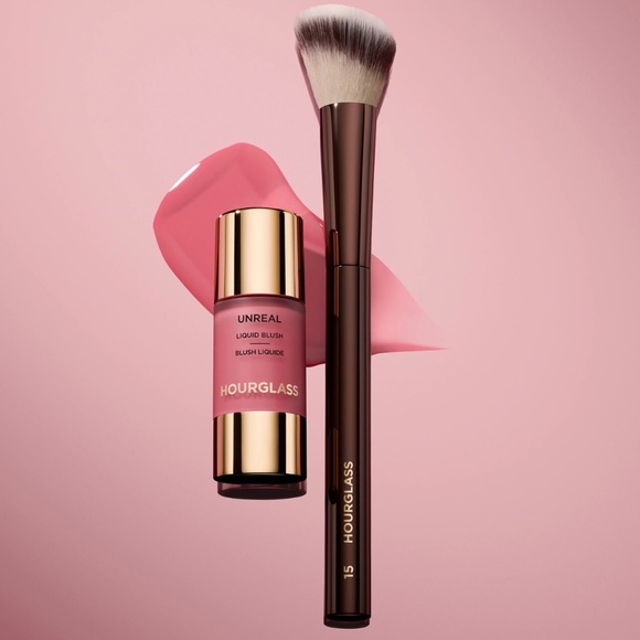 HOURGLASS Liquid Blush & Blush Brush set - Picture 1 of 9